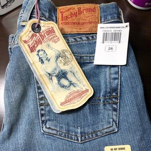 NWT lucky brand classic rider jean